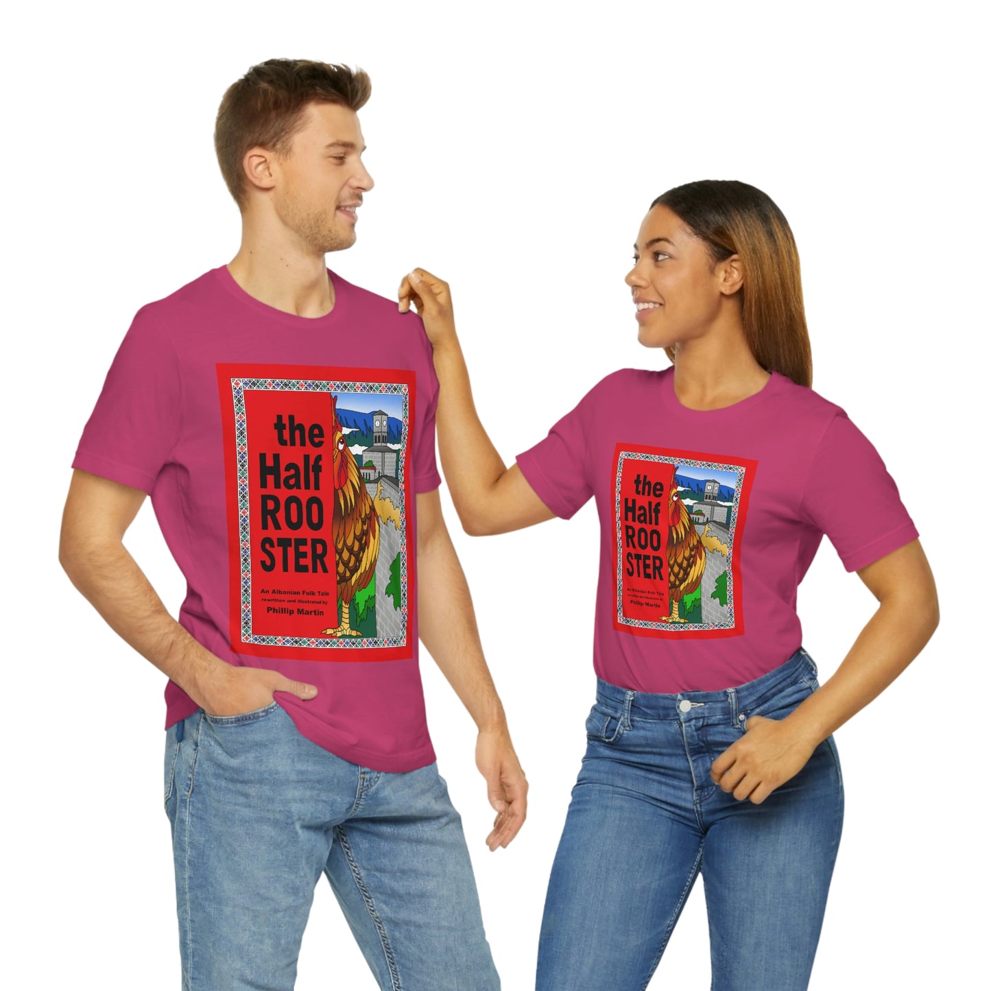 The Half Rooster Unisex Jersey Short Sleeve Tee