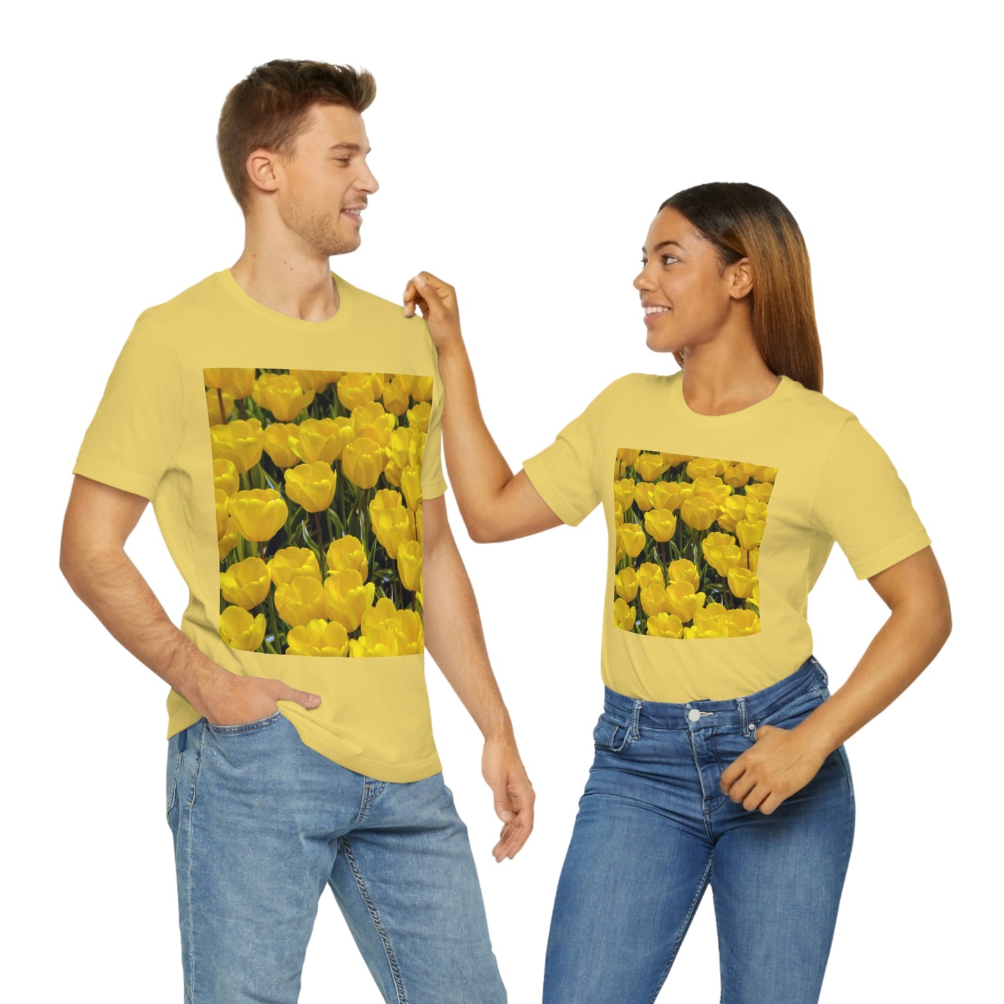 Flowers 23 Unisex Jersey Short Sleeve Tee
