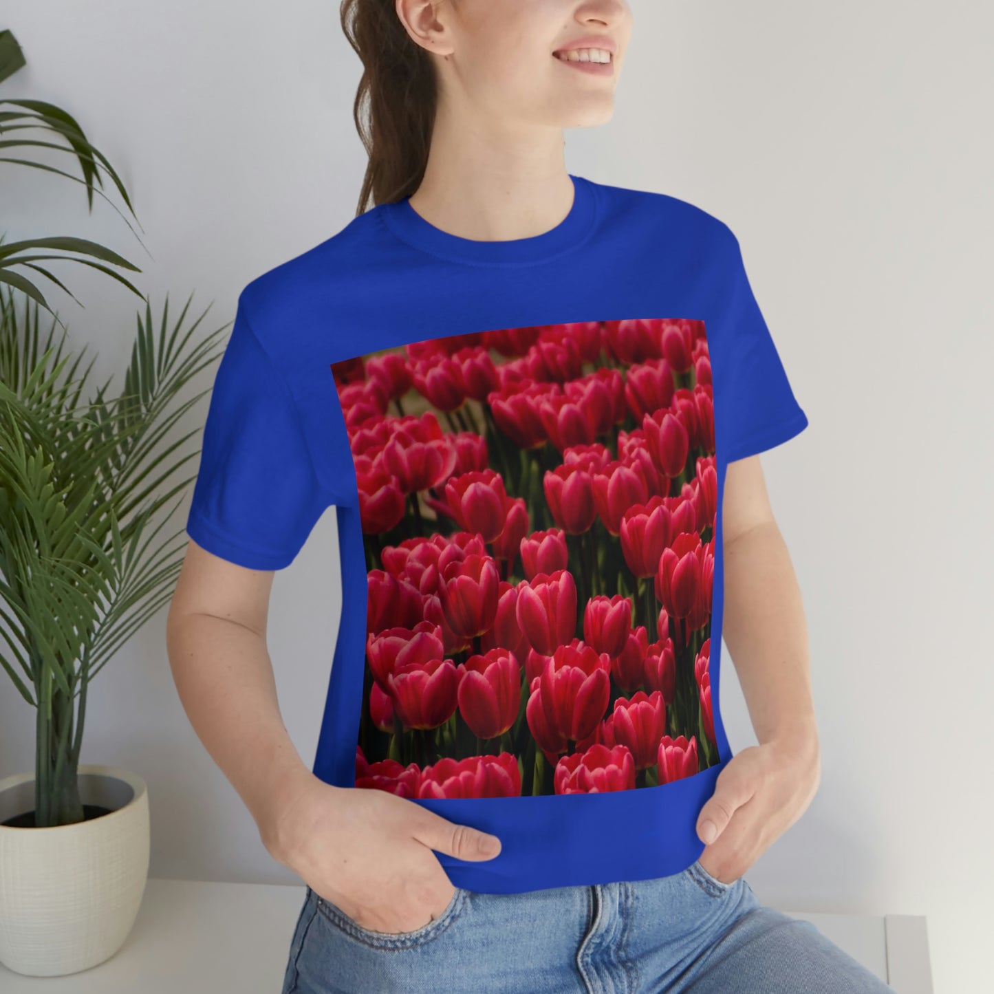 Flowers 15 Unisex Jersey Short Sleeve Tee
