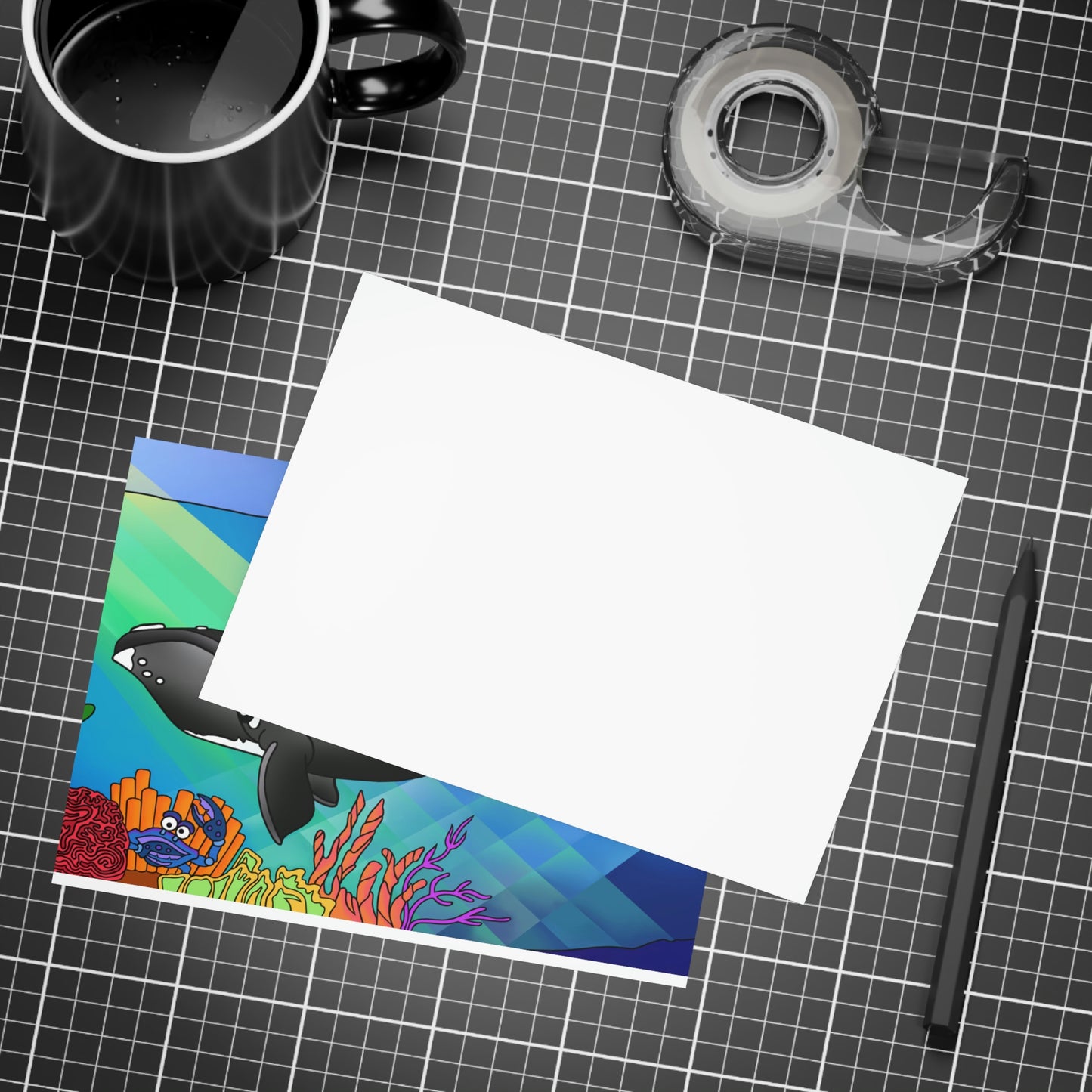 Gray Whale Greeting Card Bundles (envelopes not included)