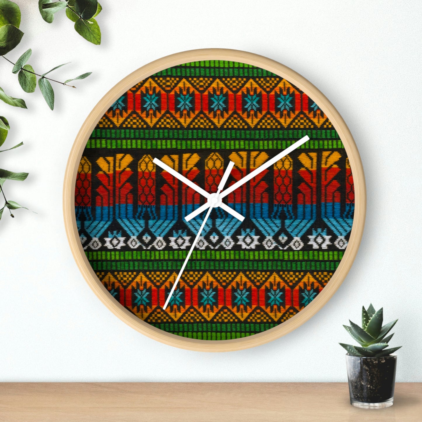 A Pack of Lies Fabric!! Wall Clock