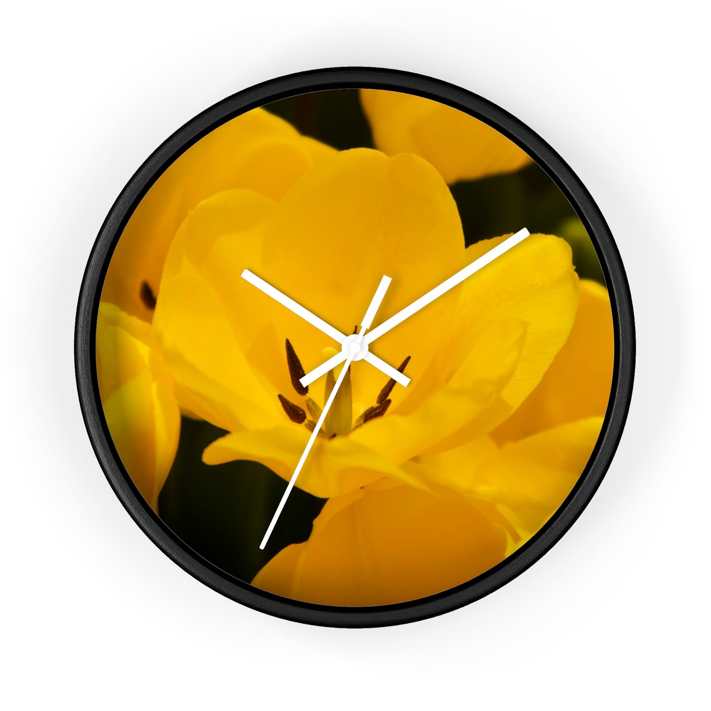 Flowers 16 Wall Clock
