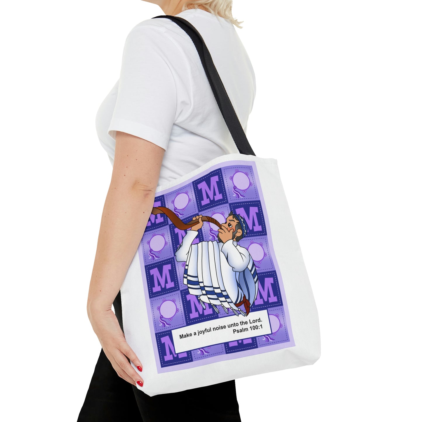 The Bible as Simple as ABC M AOP Tote Bag