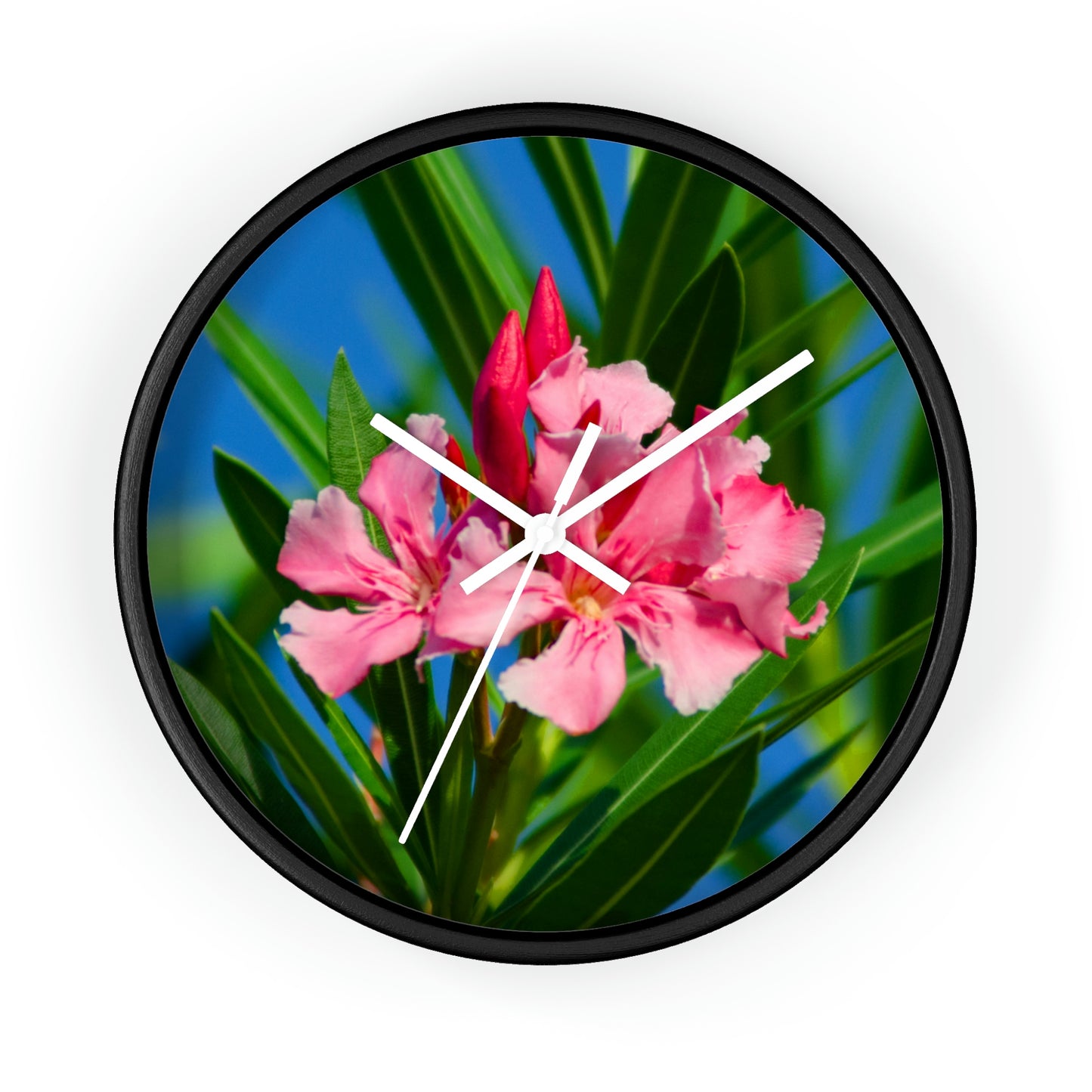 Flowers 30 Wall Clock