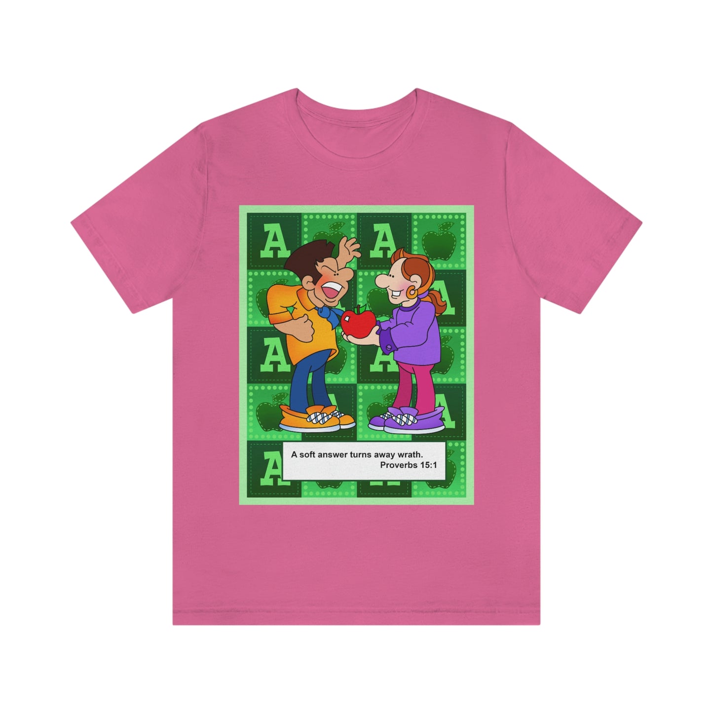 The Bible as Simple as ABC A Unisex Jersey Short Sleeve Tee