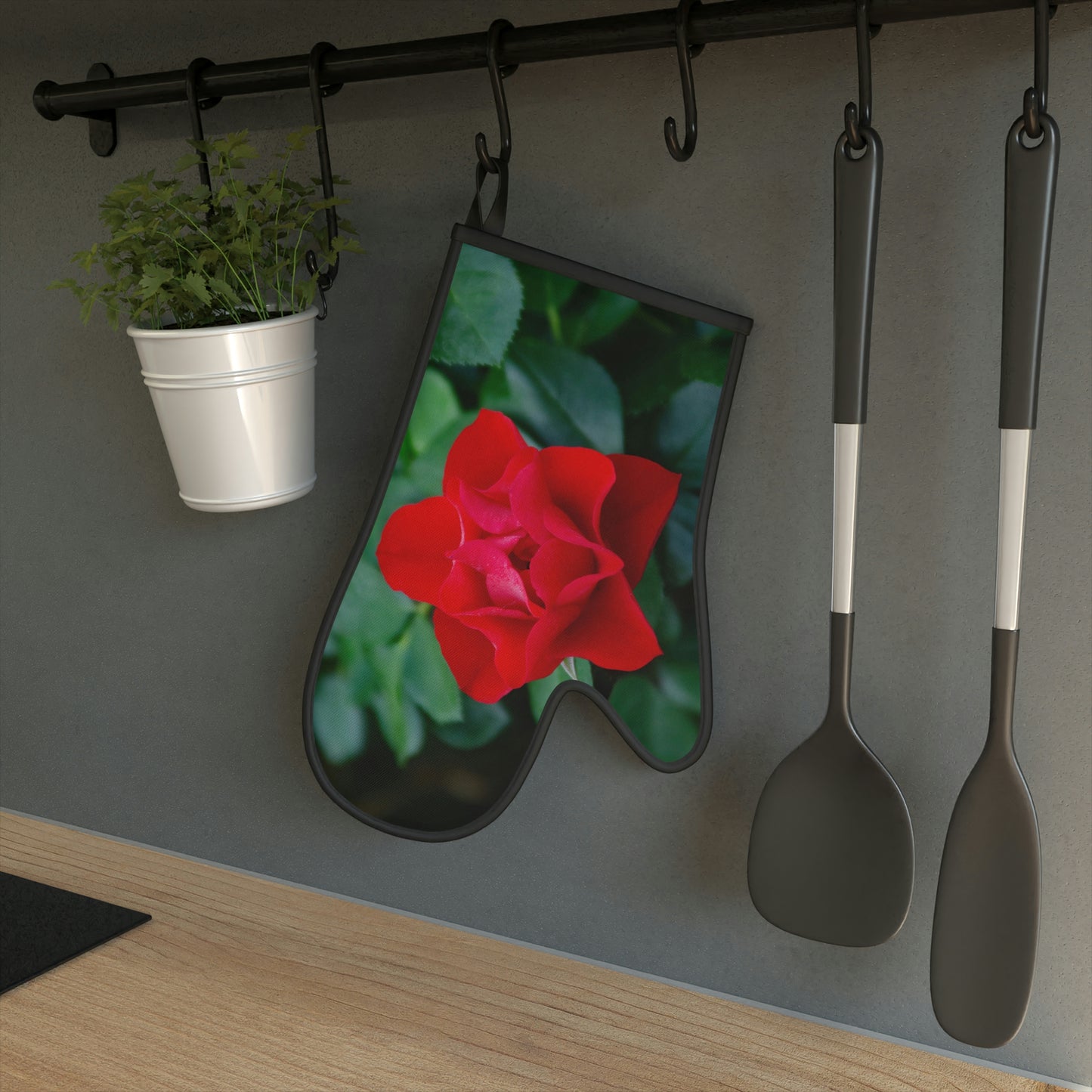 Flowers 07 Oven Glove