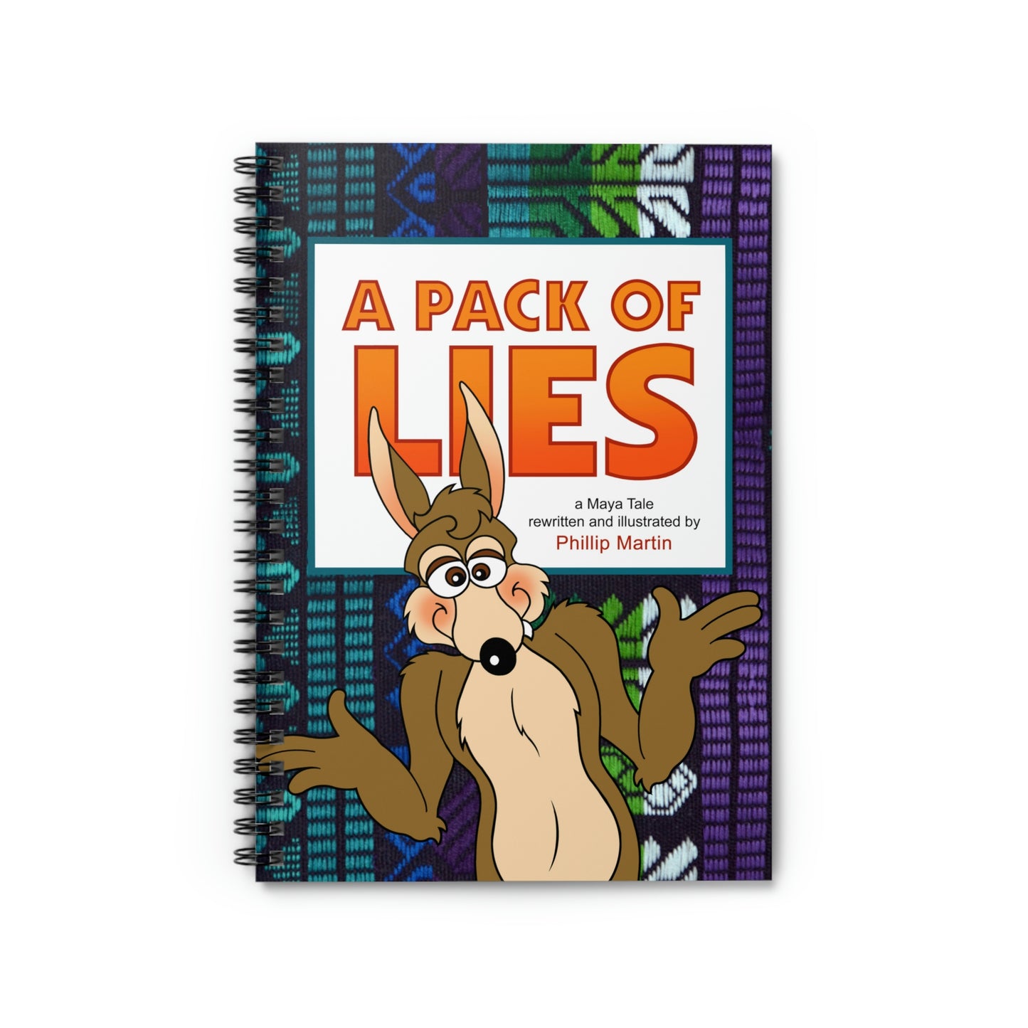 A Pack of Lies Spiral Notebook - Ruled Line
