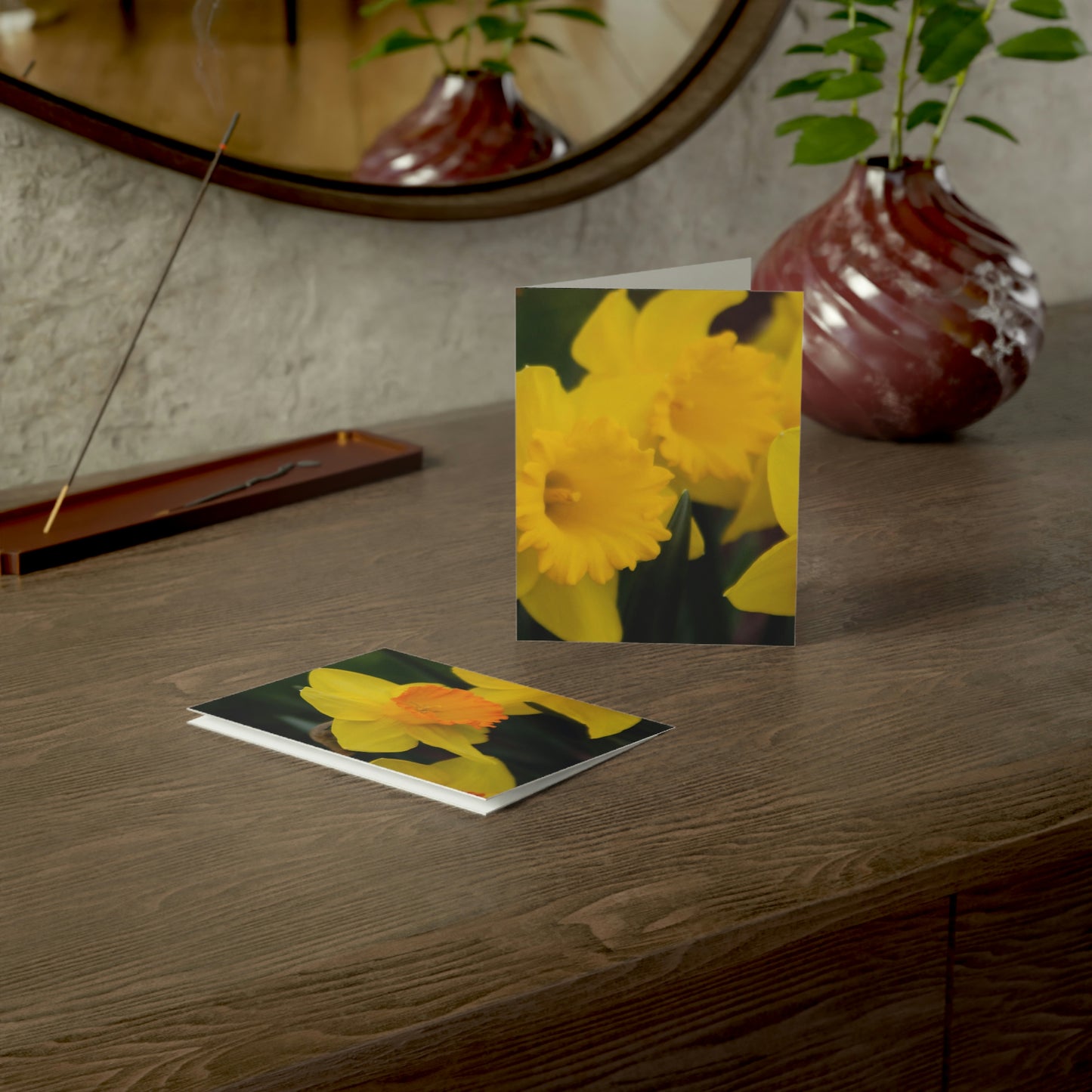 Flowers 08 Greeting Cards (1, 10, 30, and 50pcs)