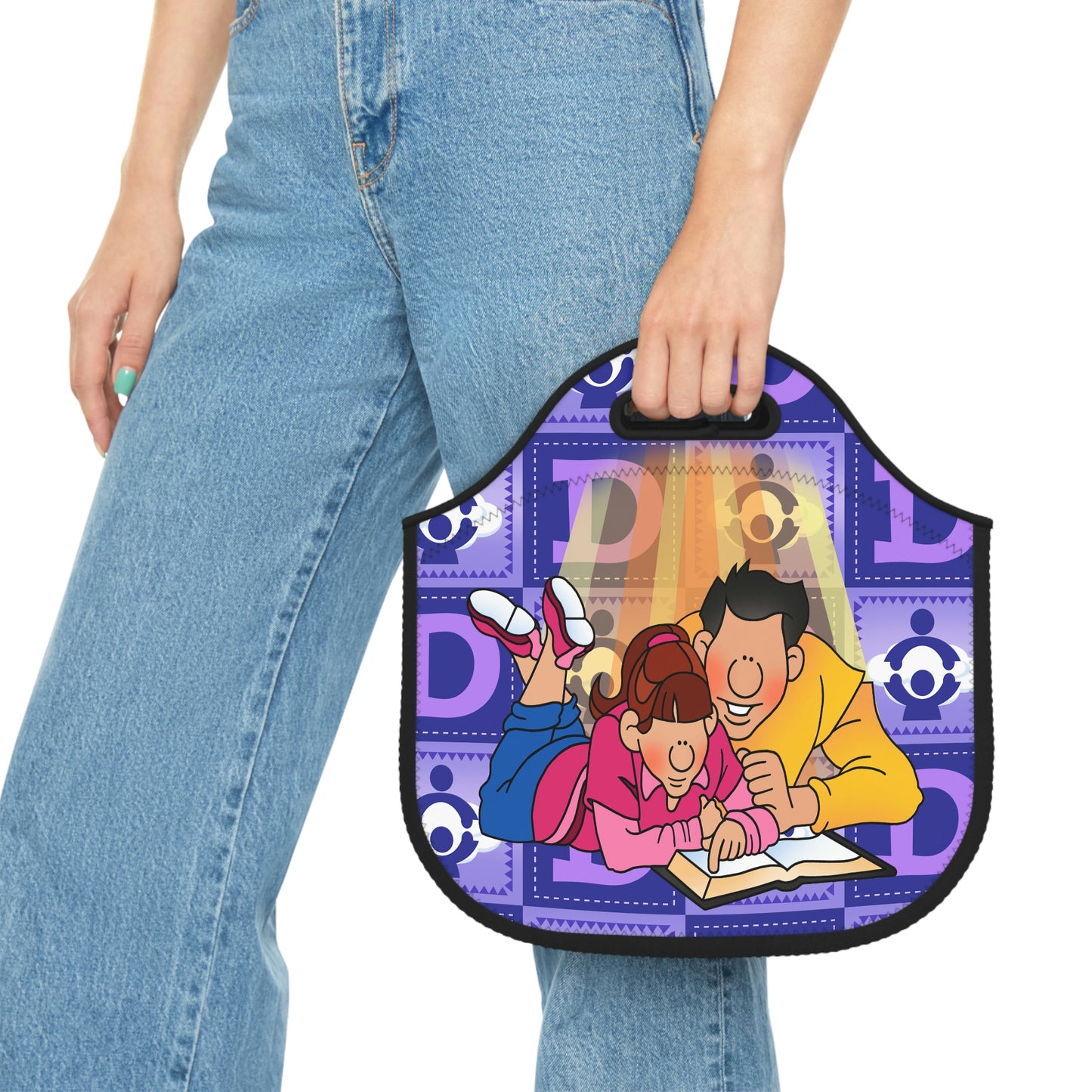 The Bible as Simple as ABC D Neoprene Lunch Bag