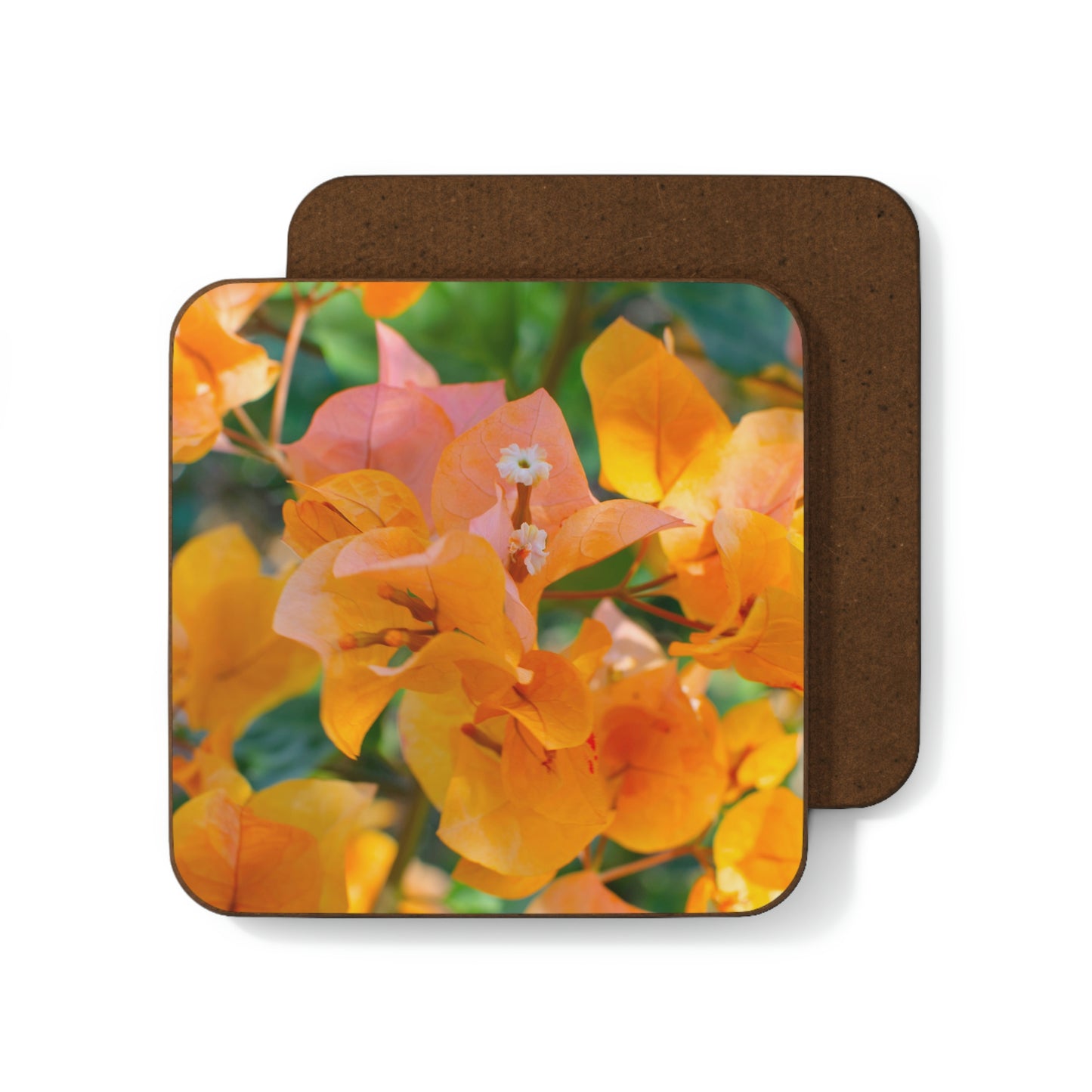 Flowers 29 Hardboard Back Coaster