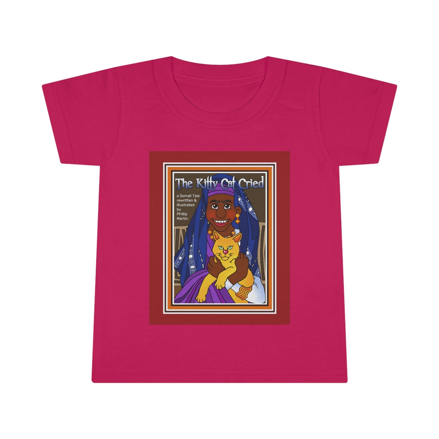 The Kitty Cat Cried Toddler T-shirt