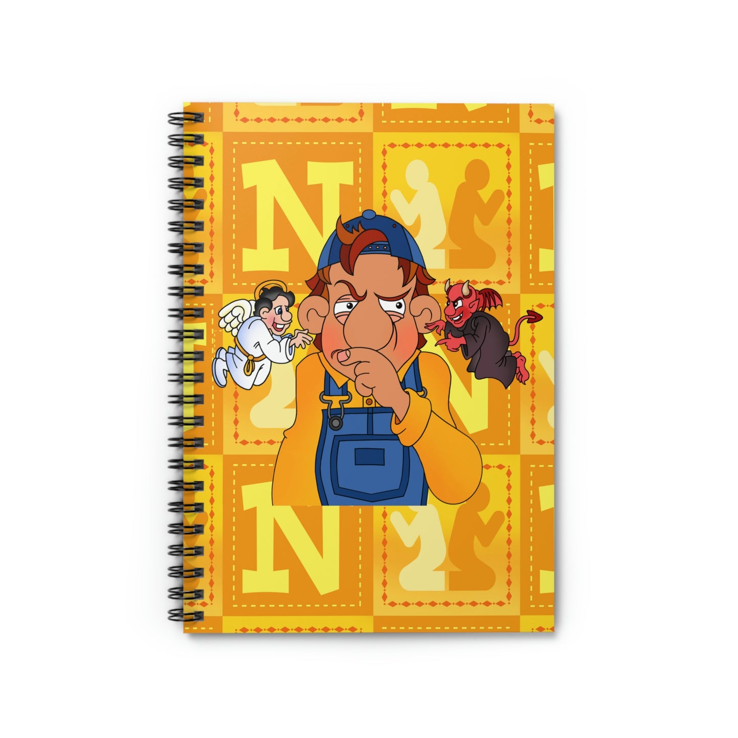 The Bible as Simple as ABC N Spiral Notebook - Ruled Line