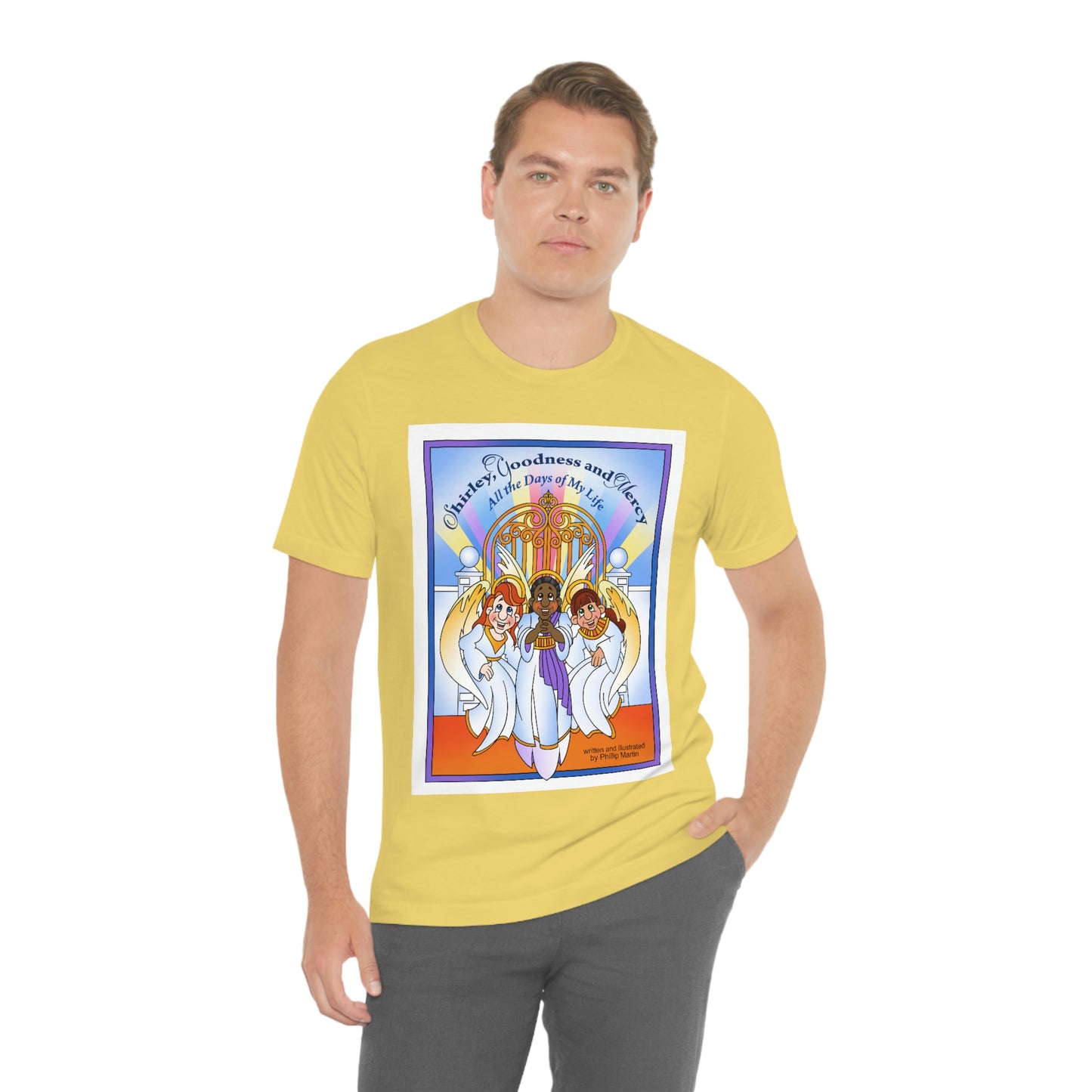 Shirley, Goodness, and Mercy Unisex Jersey Short Sleeve Tee