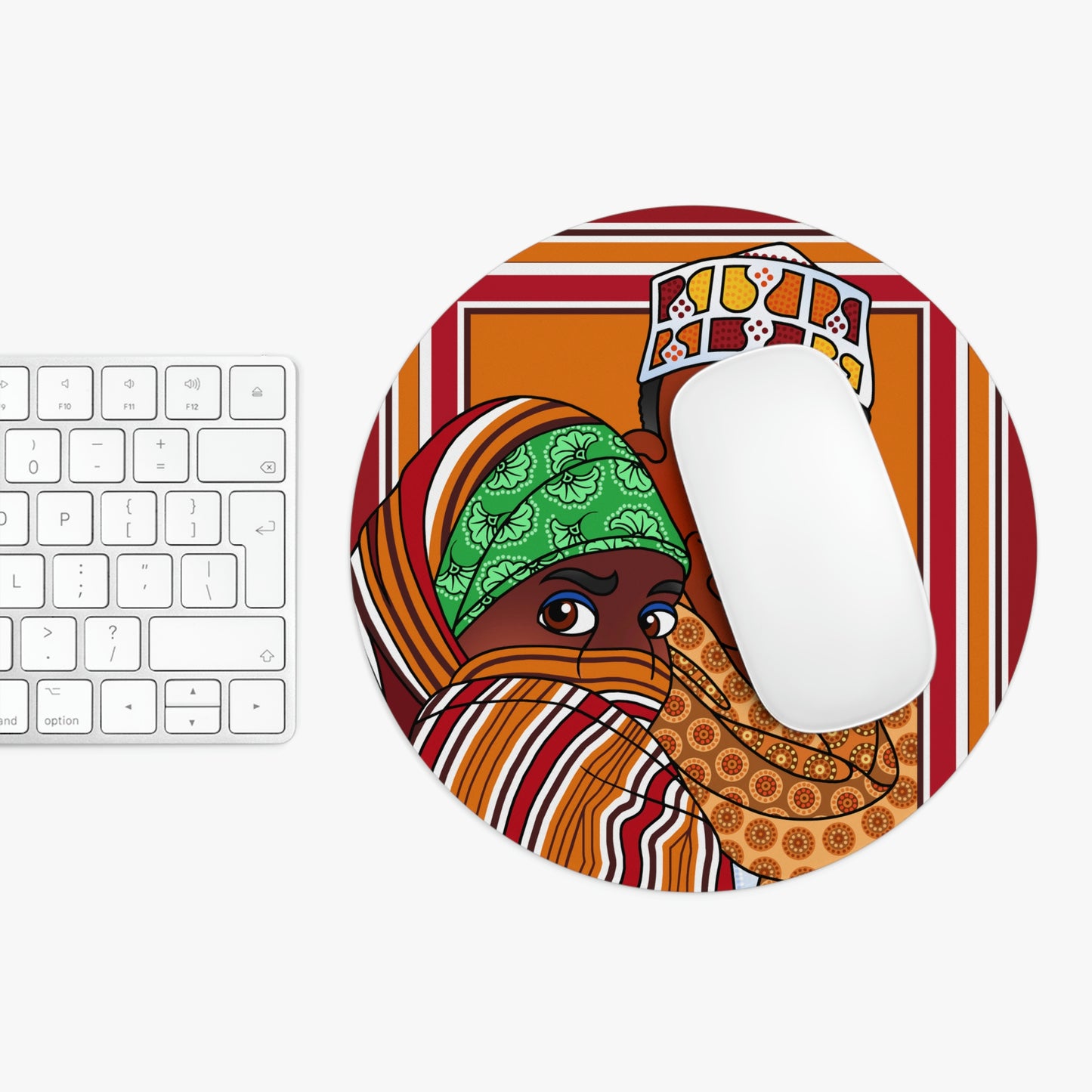 The Kitty Cat Cried! Mouse Pad