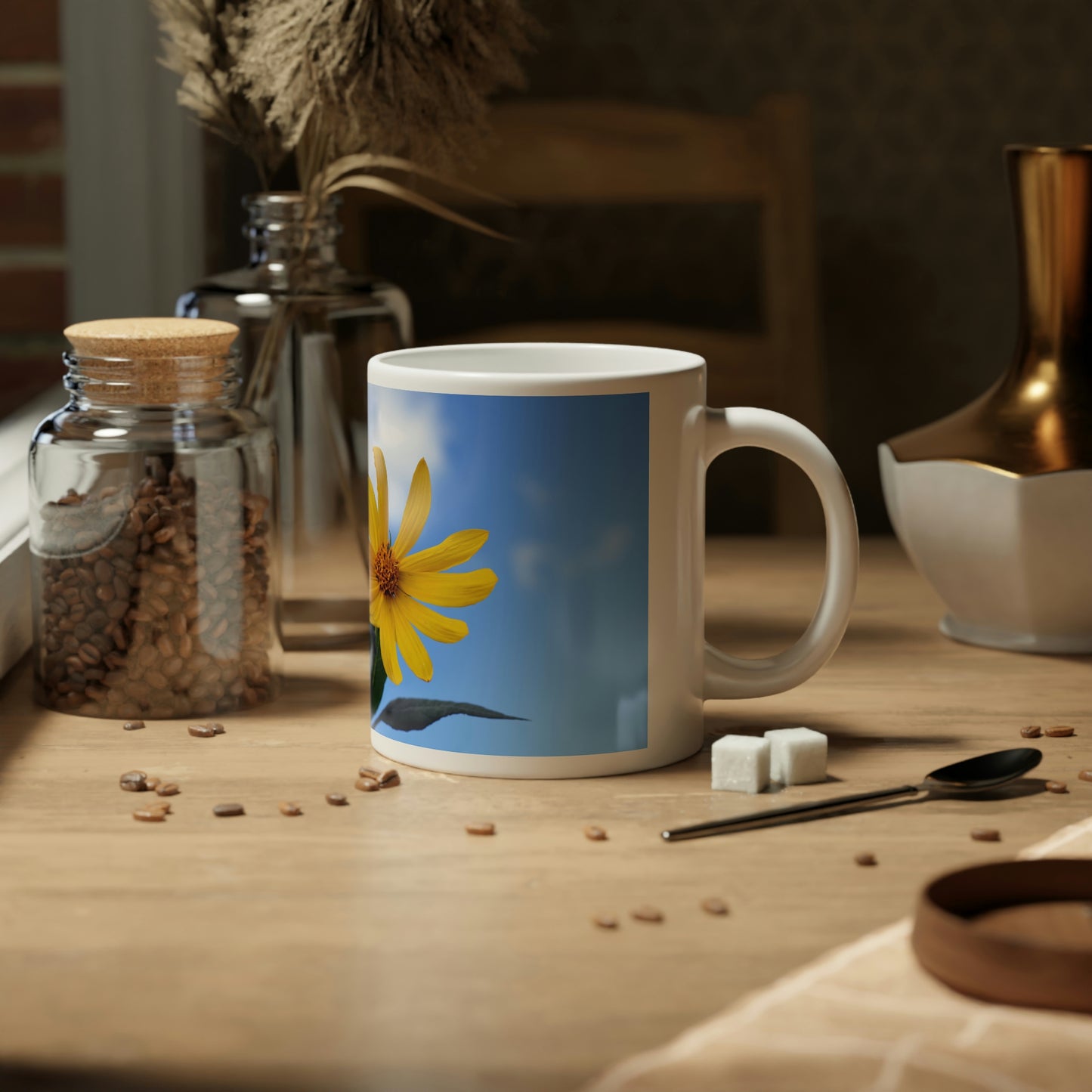Flowers 31 Jumbo Mug, 20oz