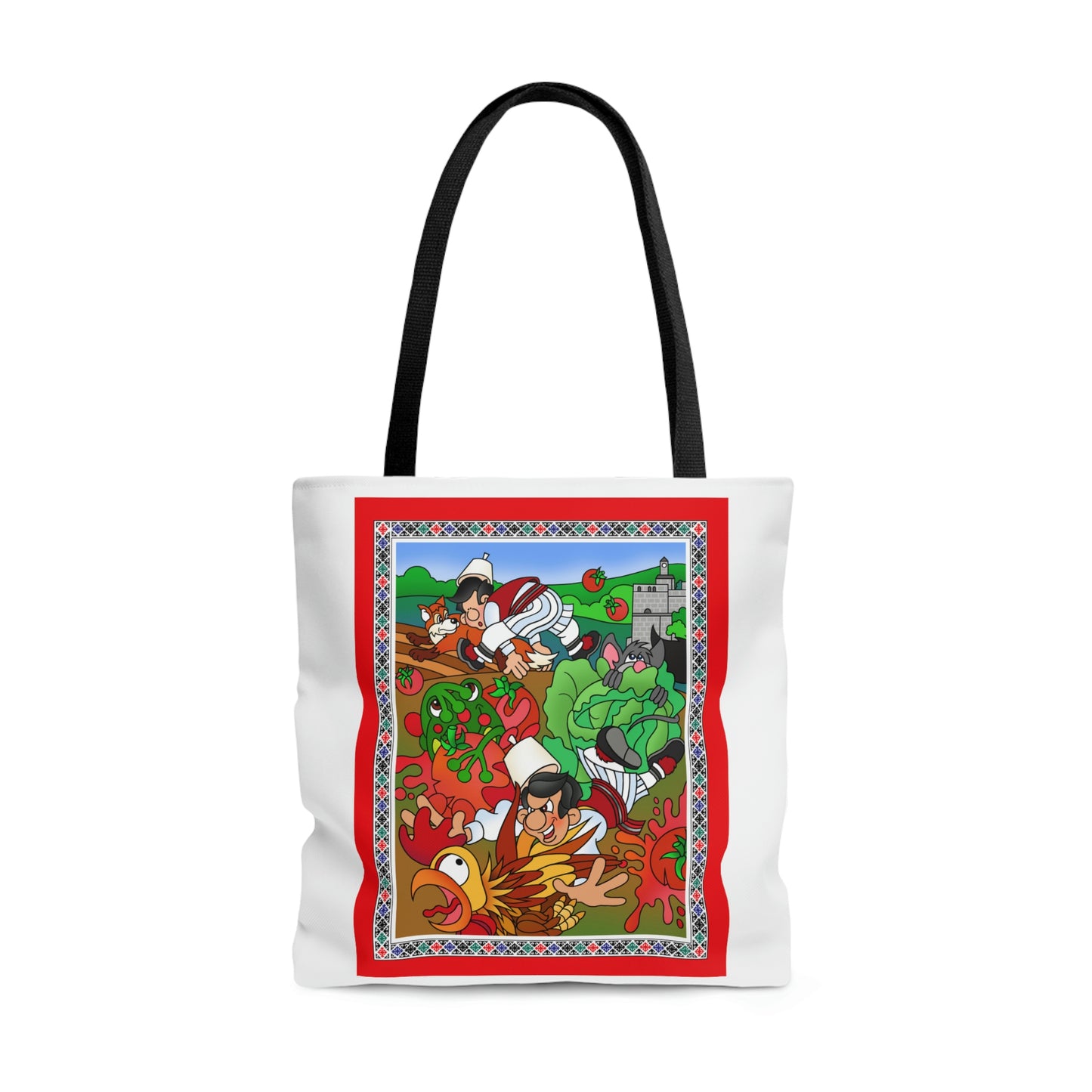 The Half Rooster! AOP Tote Bag