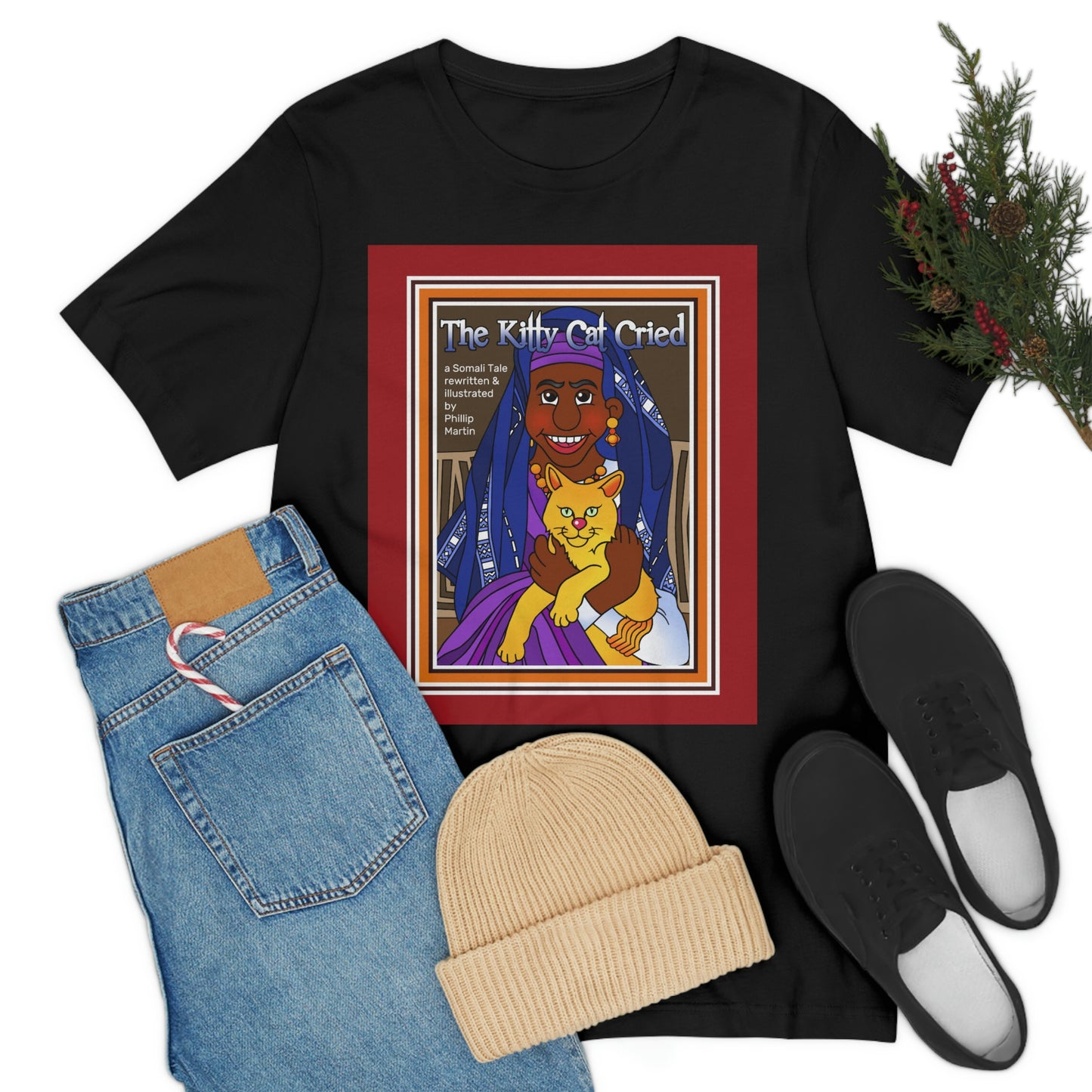 The Kitty Cat Cried Unisex Jersey Short Sleeve Tee