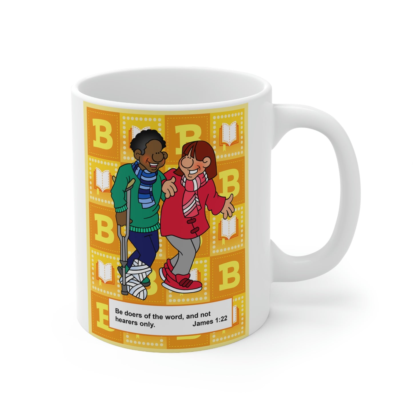 The Bible as Simple as ABC B Ceramic Mug 11oz