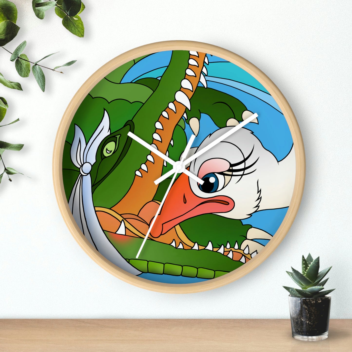 Once Upon Southern Africa! Wall Clock