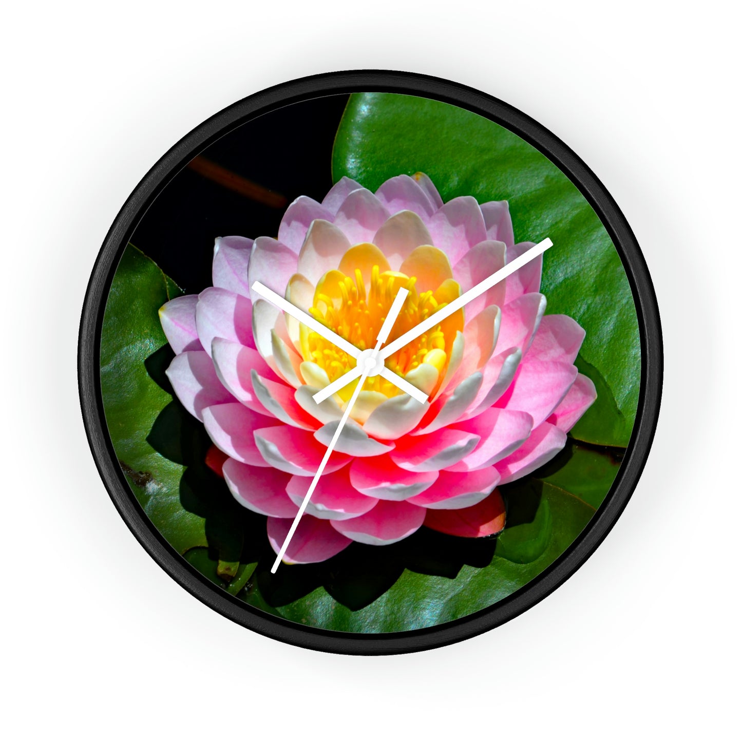 Flowers 25 Wall Clock