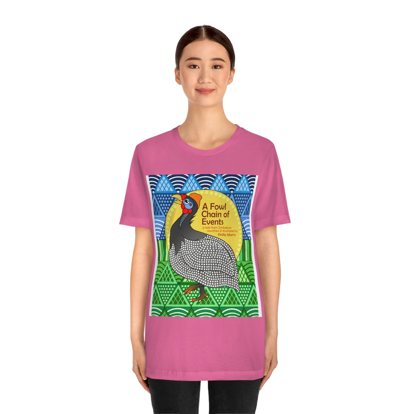 A Fowl Chain of Events Unisex Jersey Short Sleeve Tee
