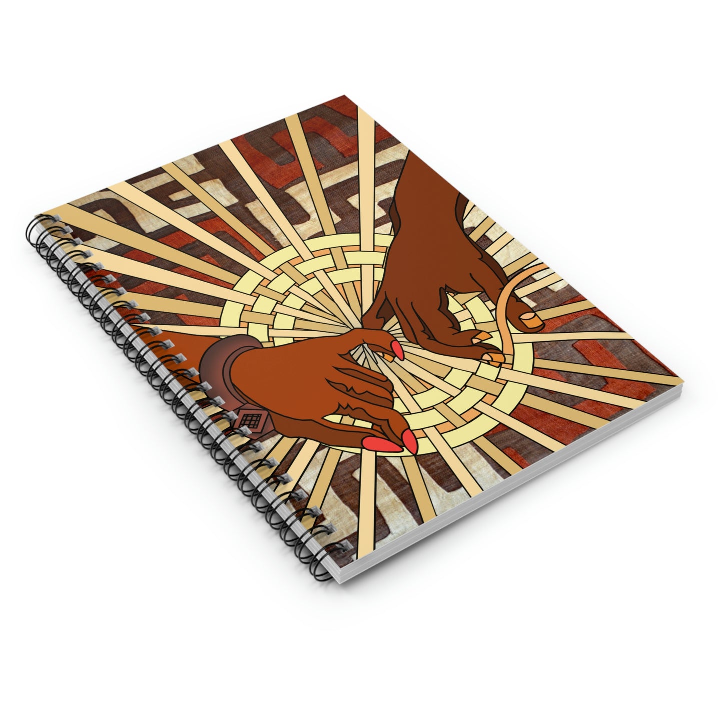 A Show of Hands!! Spiral Notebook - Ruled Line