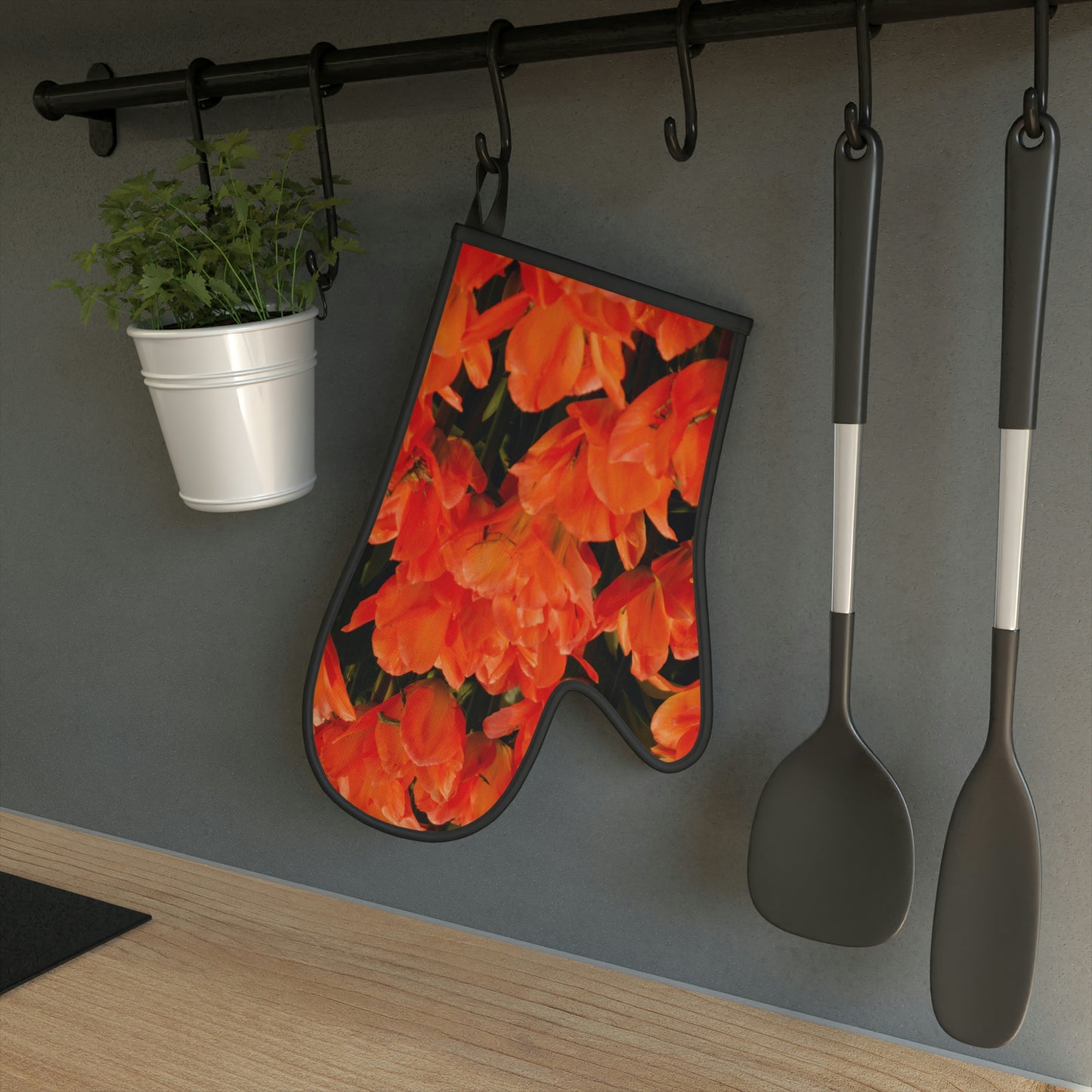 Flowers 03 Oven Glove