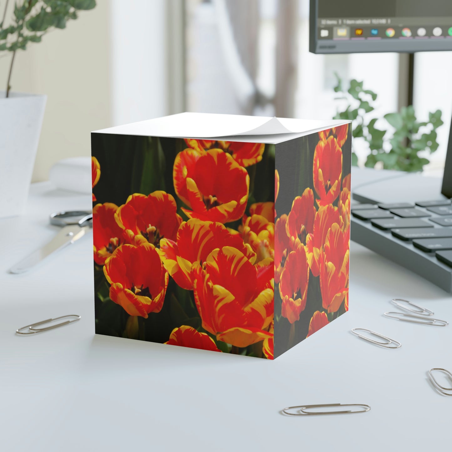 Flowers 19 Note Cube