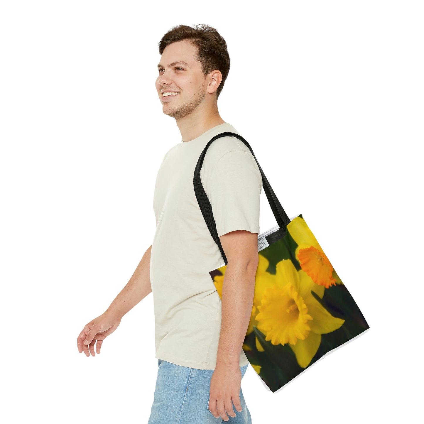 Flowers 09 AOP Tote Bag