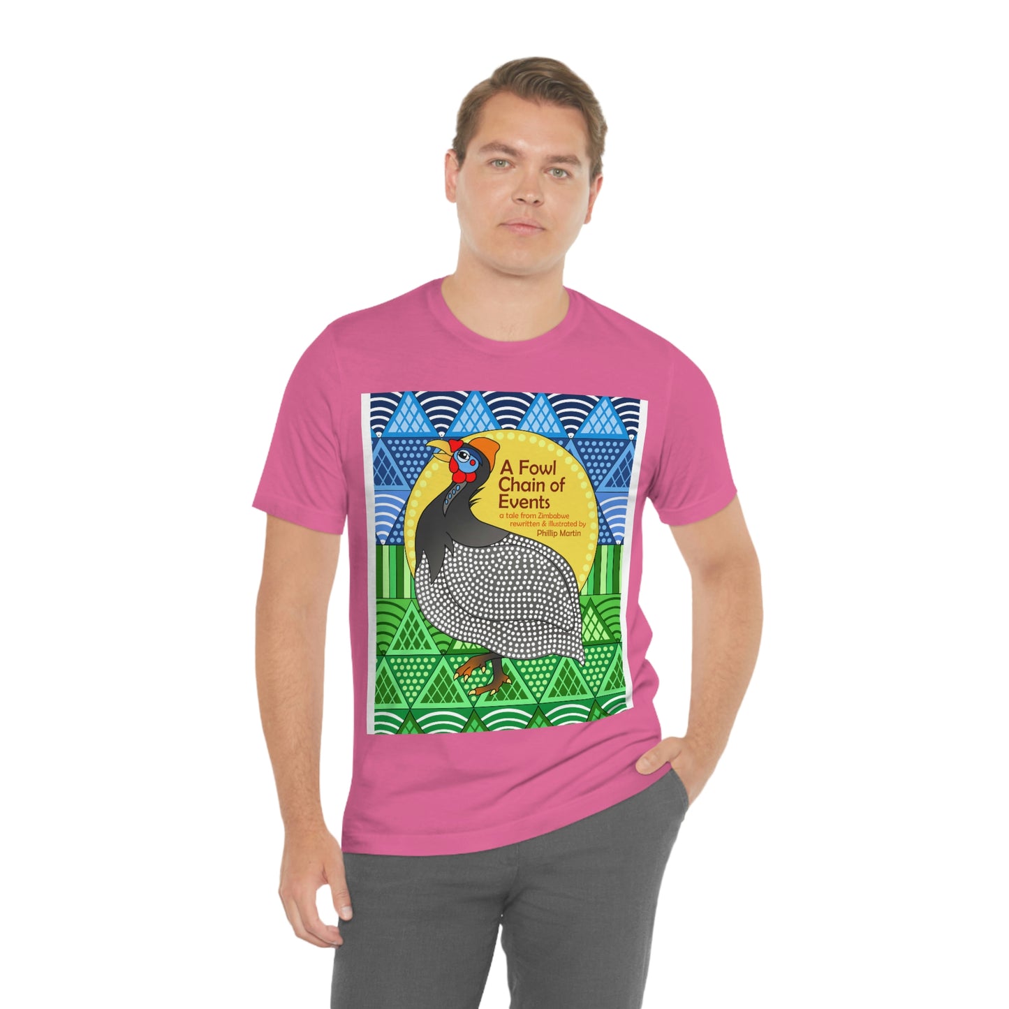 A Fowl Chain of Events Unisex Jersey Short Sleeve Tee