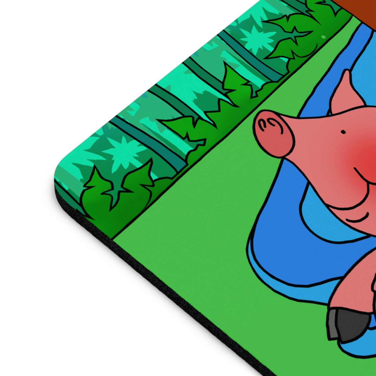 Anansi and the Market Pig! Rectangle Mouse Pad