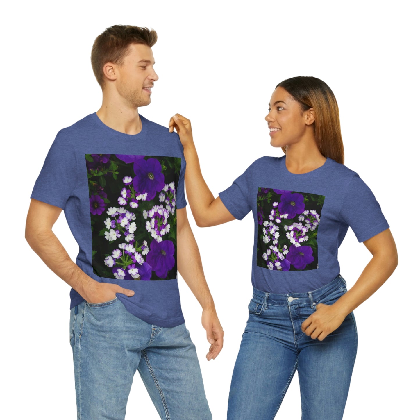 Flowers 04 Unisex Jersey Short Sleeve Tee