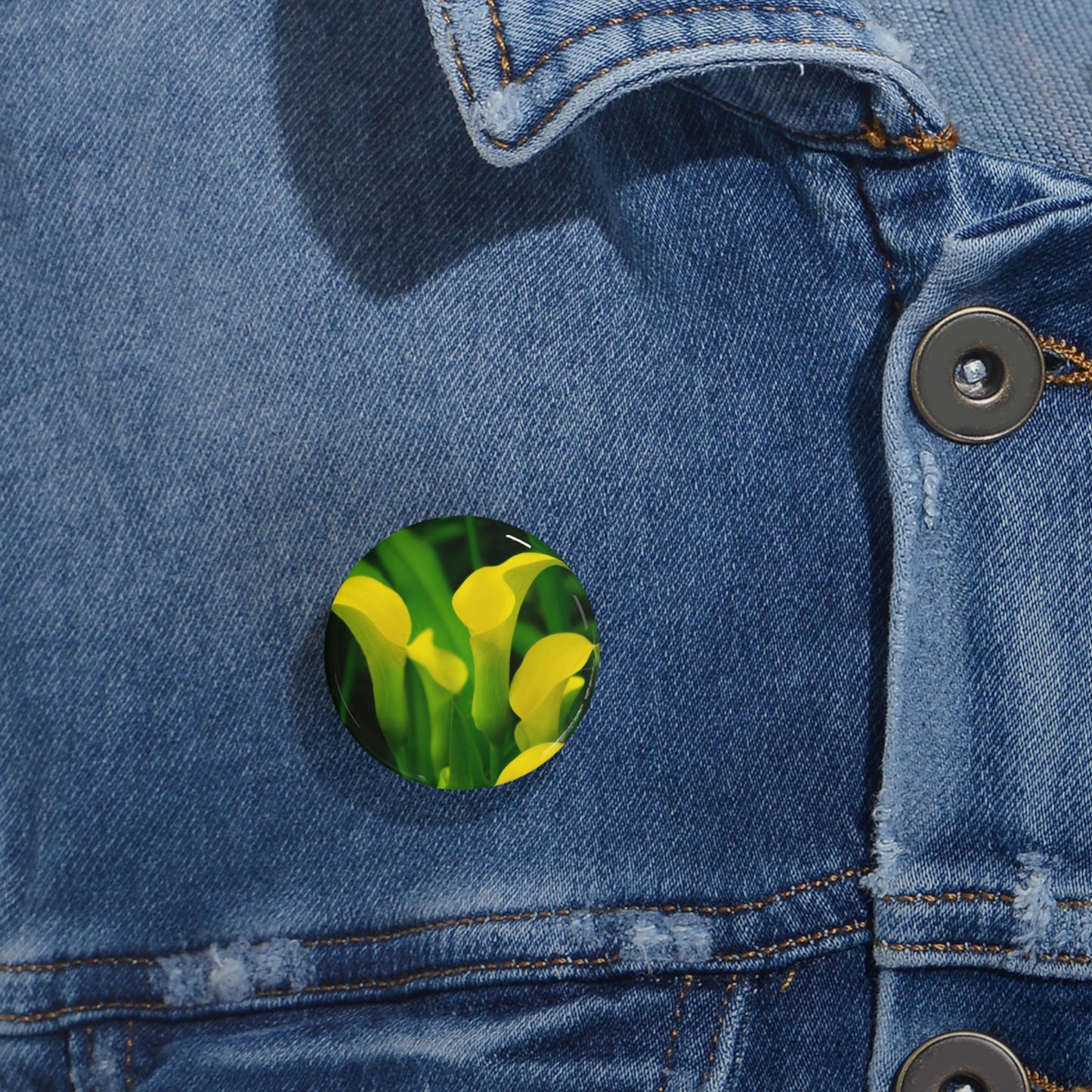 Flowers 33 Round Pins