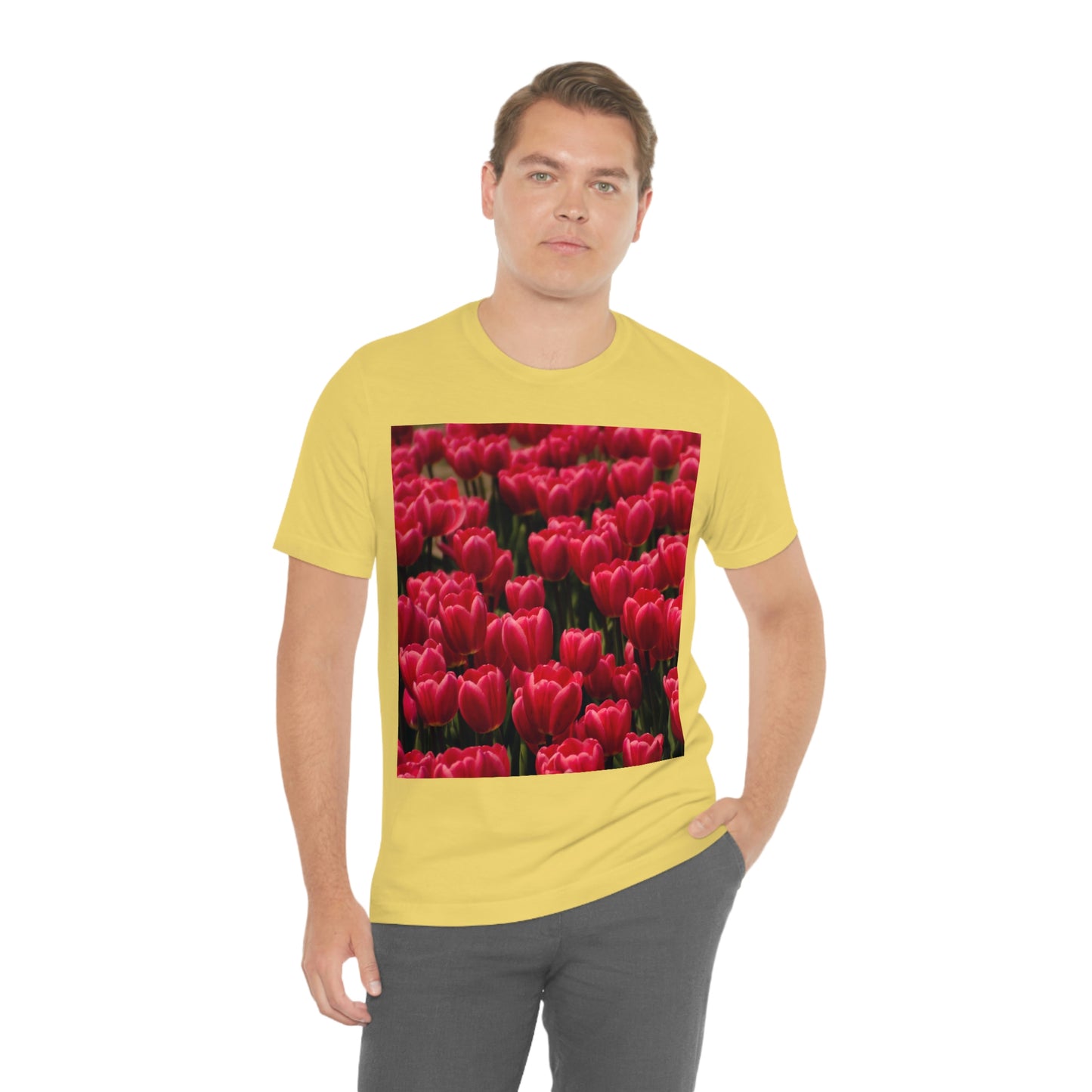 Flowers 15 Unisex Jersey Short Sleeve Tee