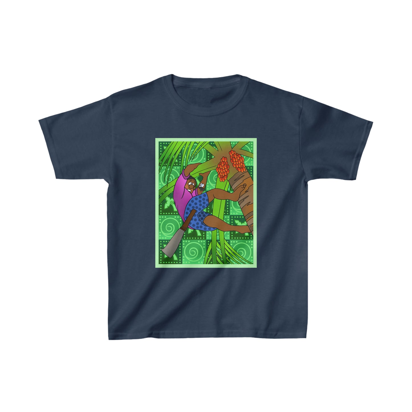 A Fowl Chain of Events! Kids Heavy Cotton™ Tee