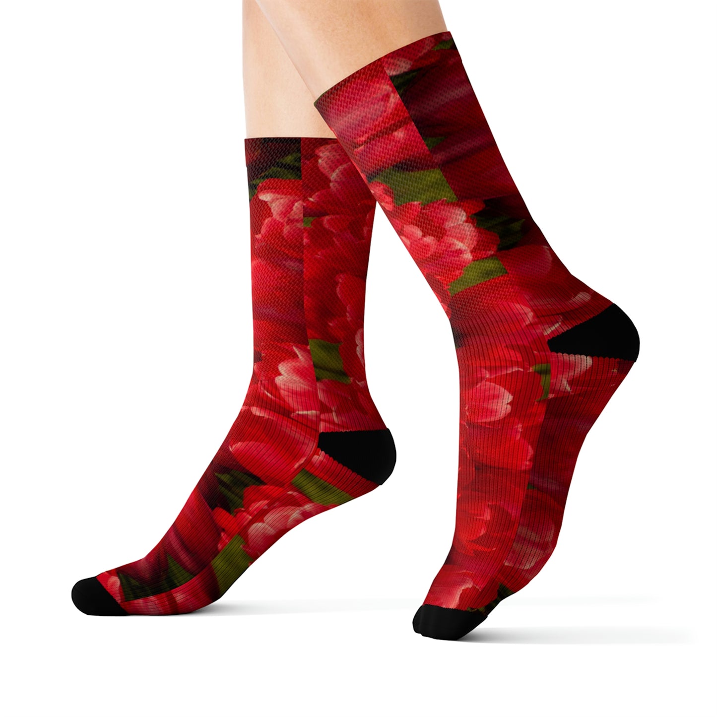Flowers 15 Sublimation Socks