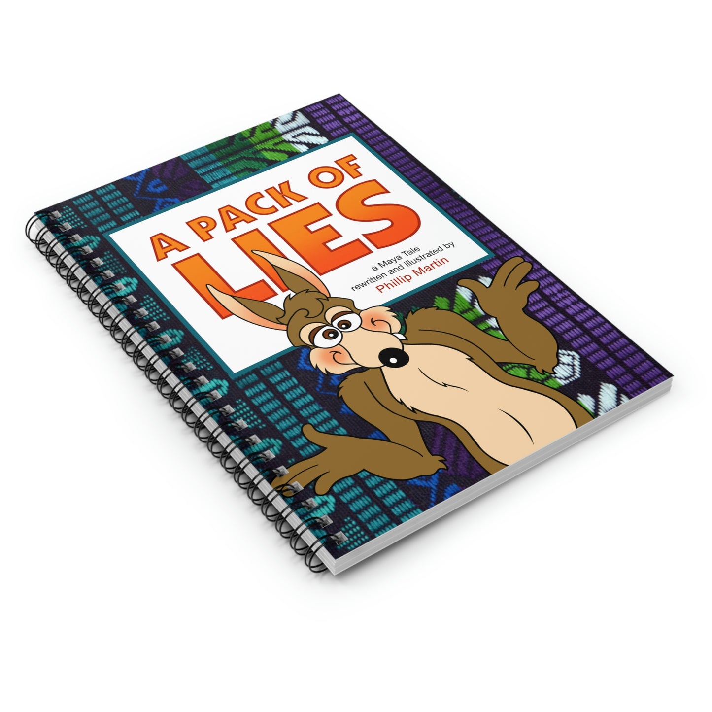 A Pack of Lies Spiral Notebook - Ruled Line
