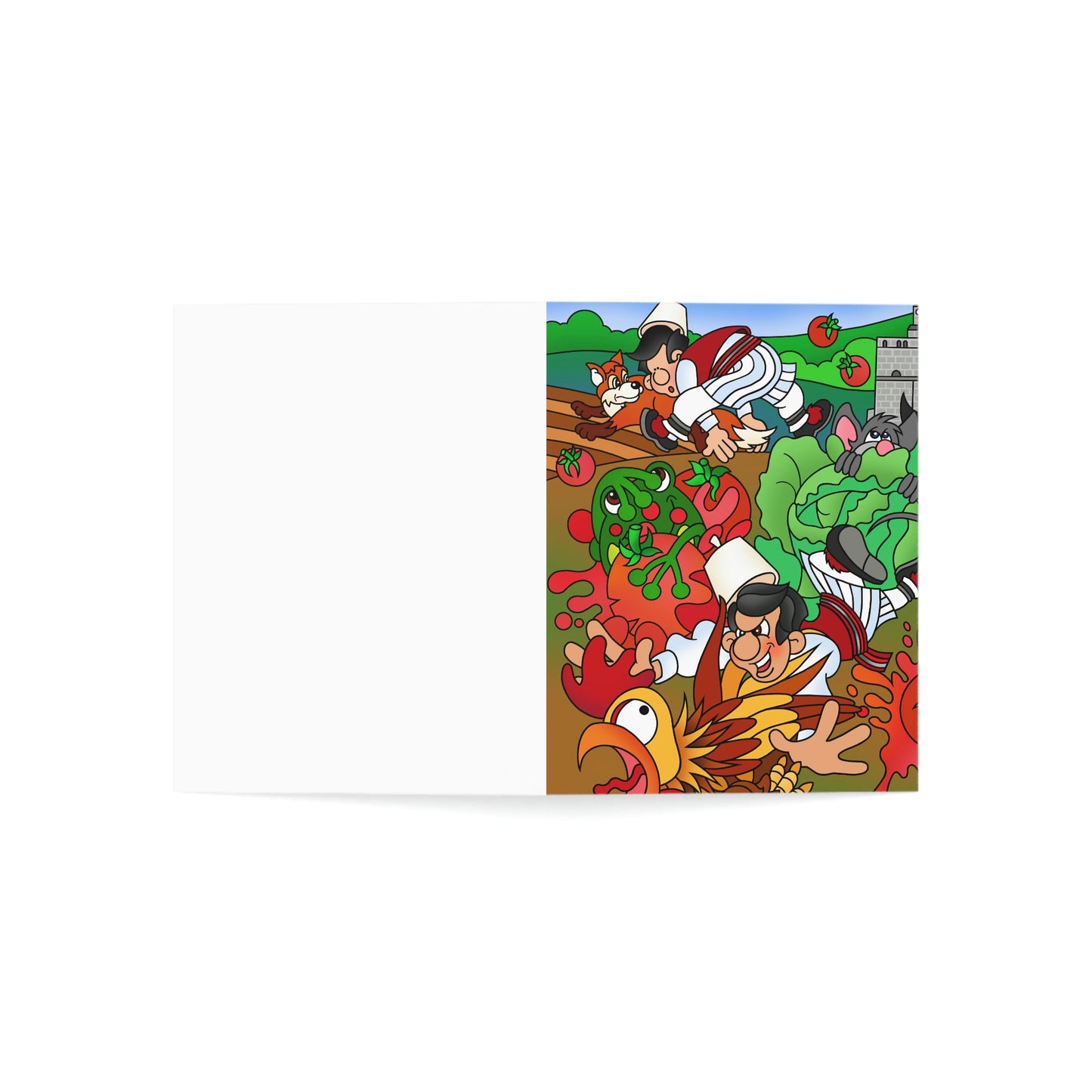 The Half Rooster! Greeting Cards (1, 10, 30, and 50pcs)
