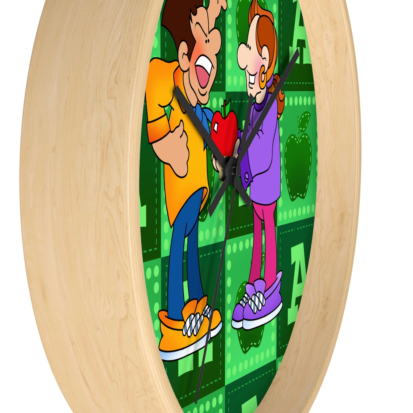 The Bible as Simple as ABC A Wall clock