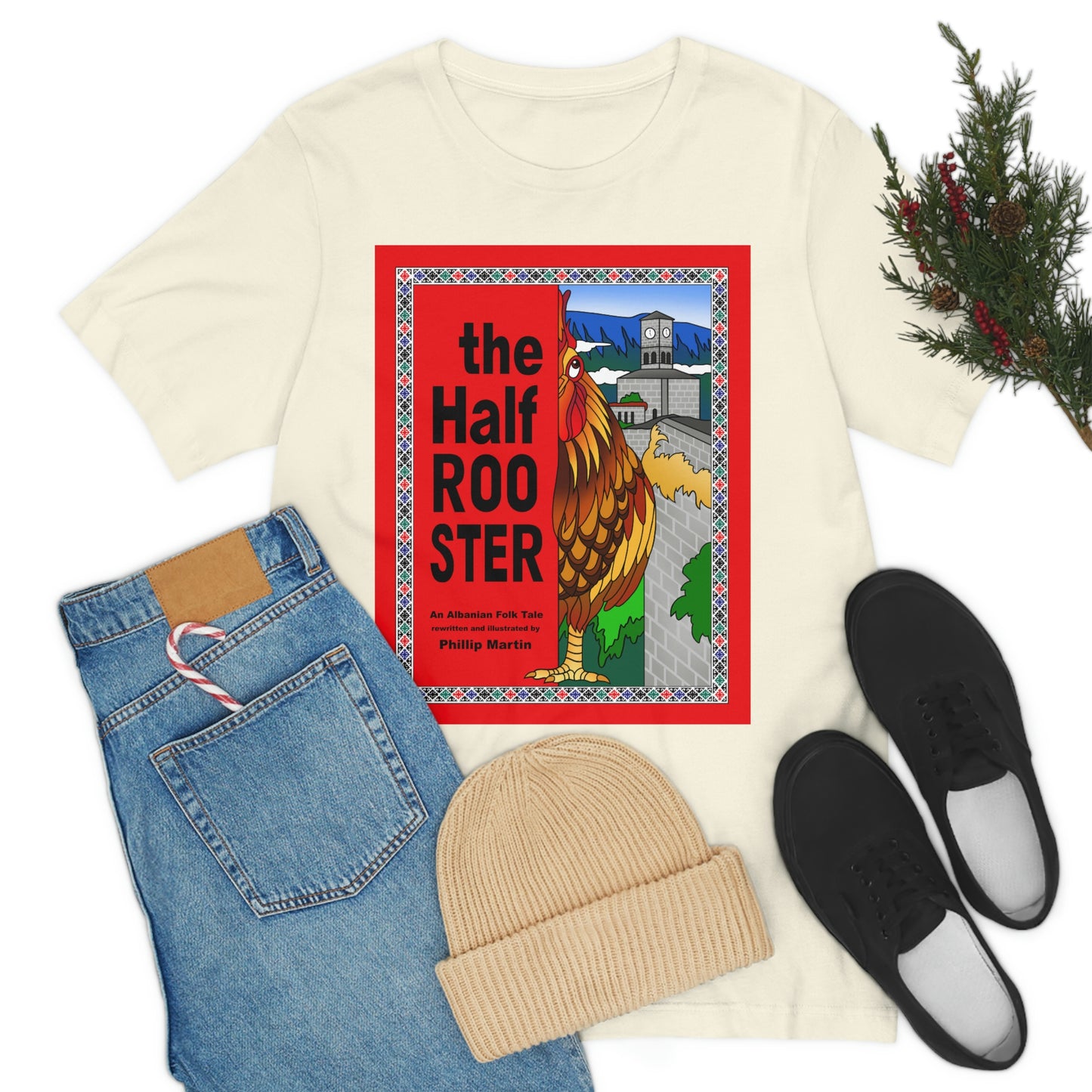 The Half Rooster Unisex Jersey Short Sleeve Tee
