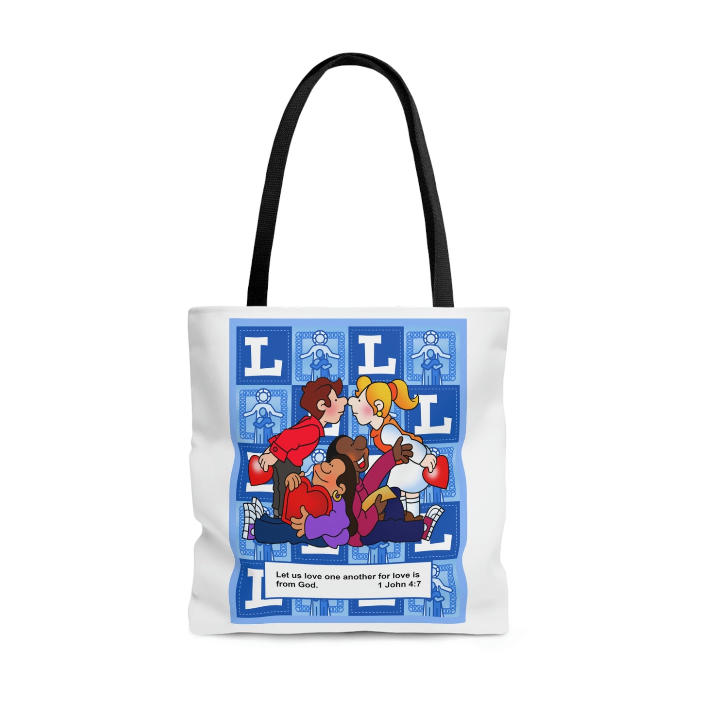 The Bible as Simple as ABC L AOP Tote Bag