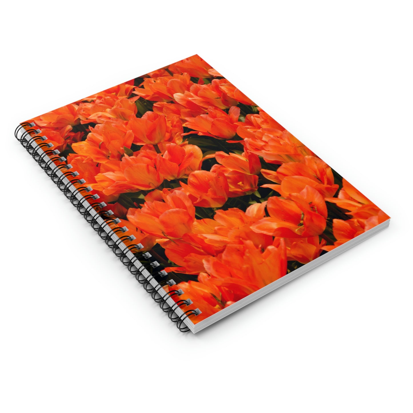 Flowers 03 Spiral Notebook - Ruled Line