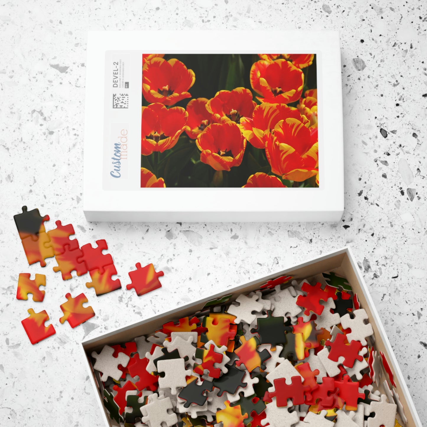 Flowers 18 Puzzle (110, 252, 500, 1014-piece)