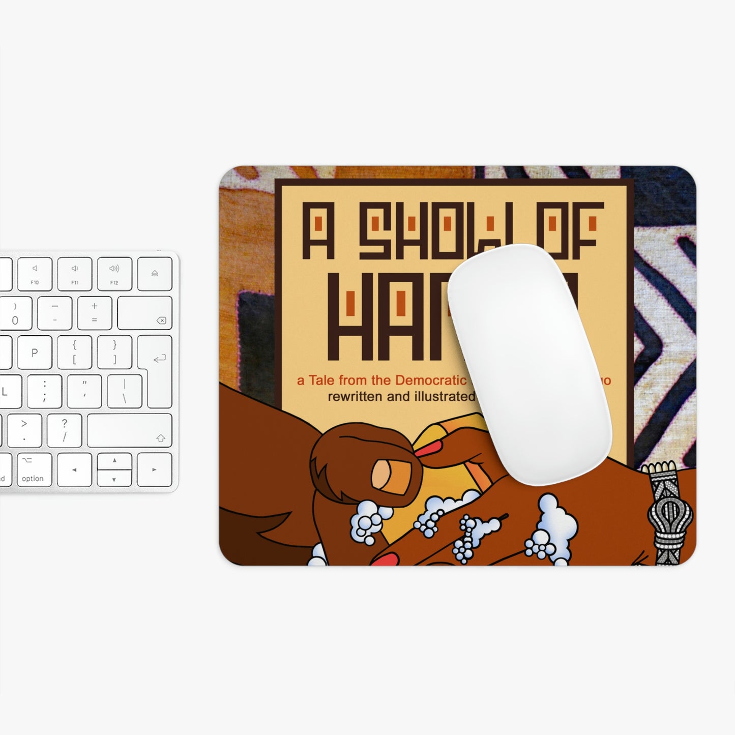 A Show of Hands Rectangle Mouse Pad