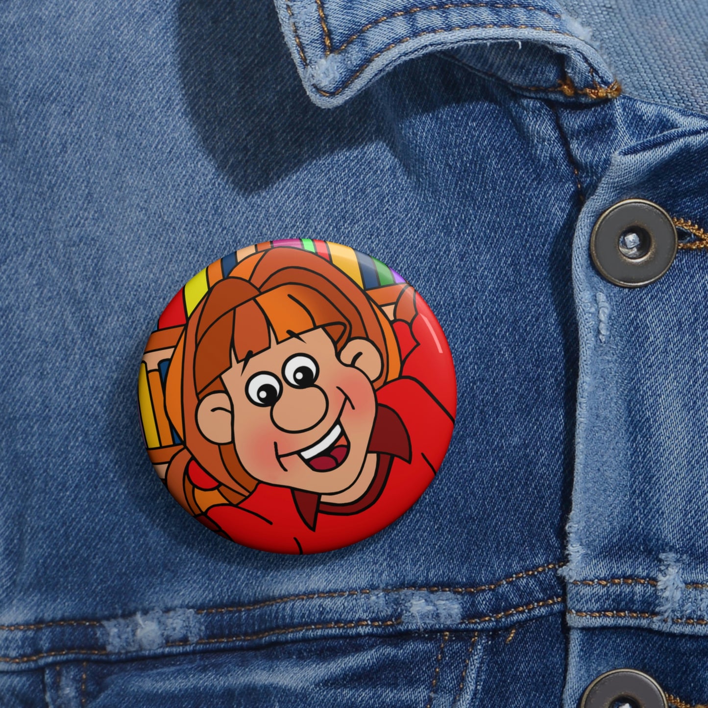 Pick Me Cried Arilla! Custom Pin Buttons