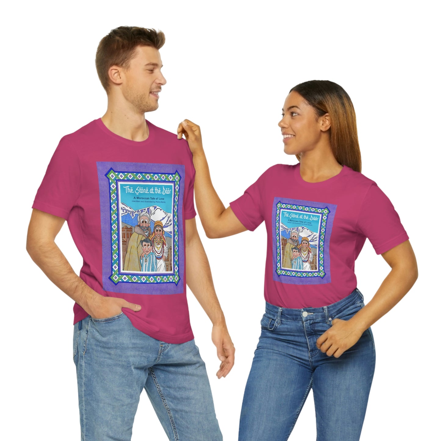 The Stone at the Door Unisex Jersey Short Sleeve Tee