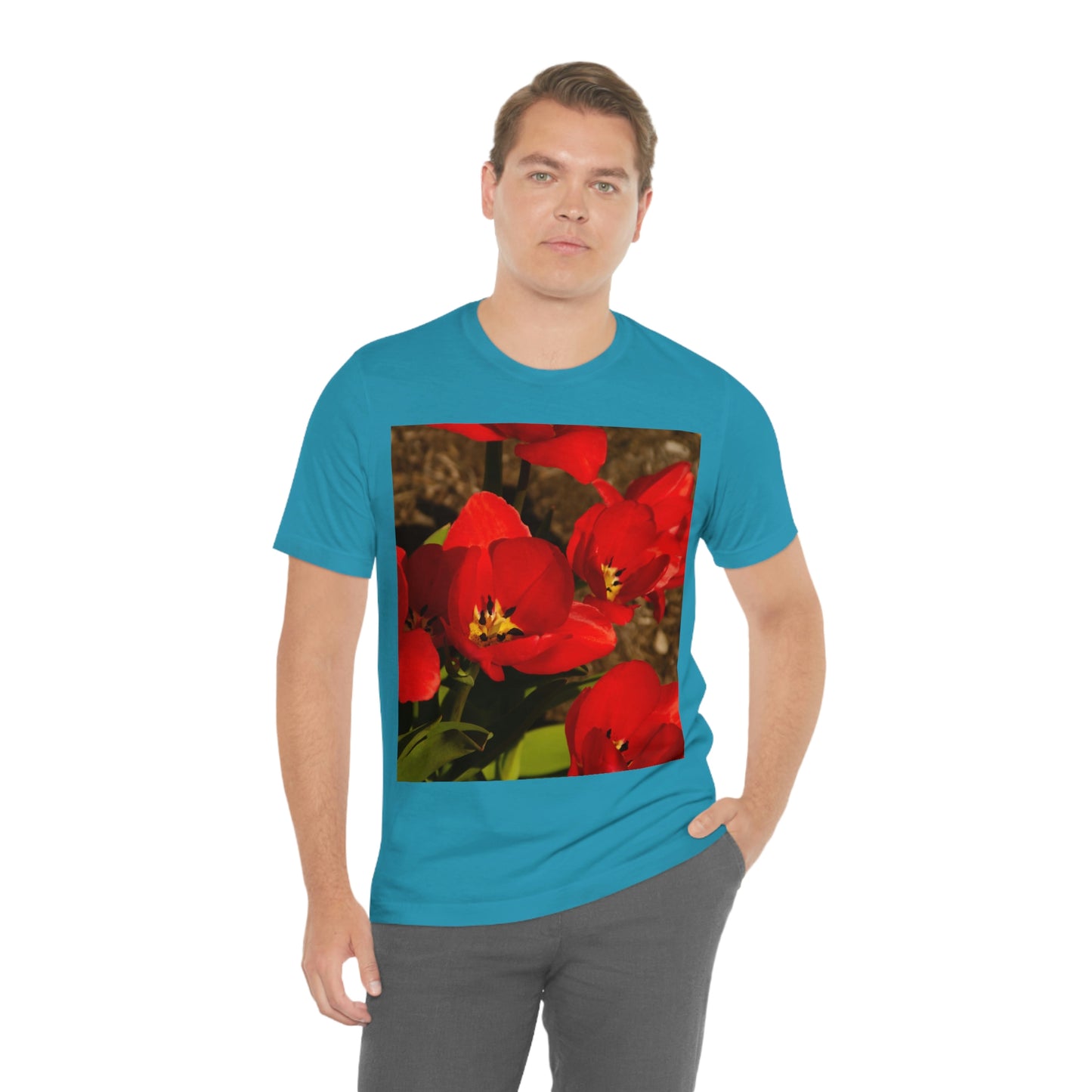 Flowers 05 Unisex Jersey Short Sleeve Tee