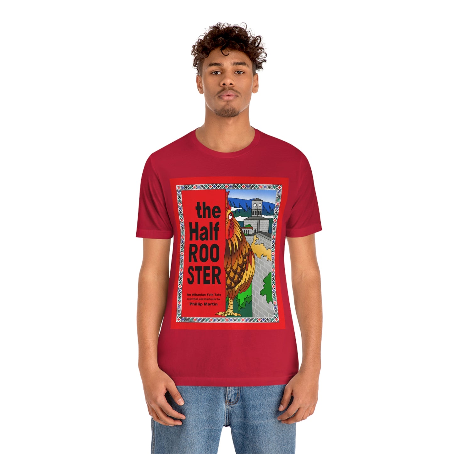 The Half Rooster Unisex Jersey Short Sleeve Tee