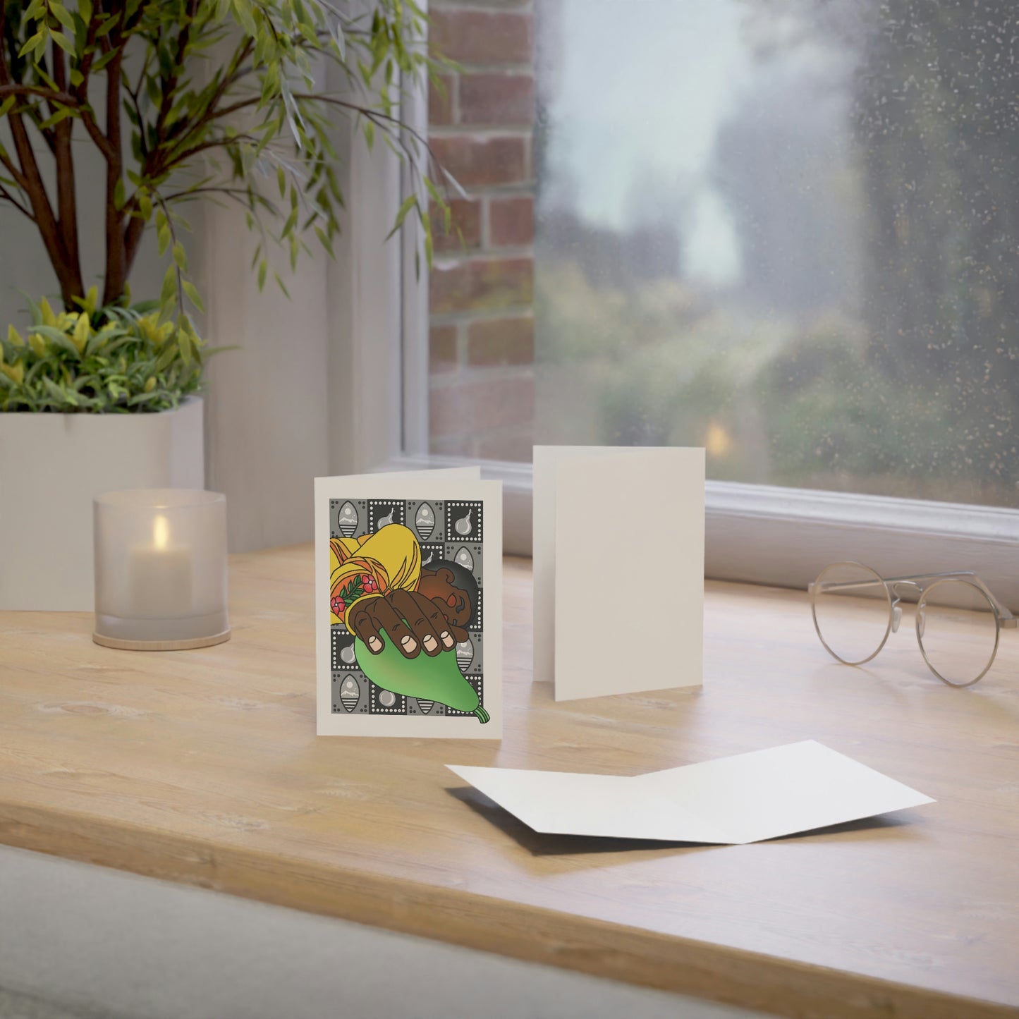 The Day that Goso Fell Greeting Cards (1, 10, 30, and 50pcs)