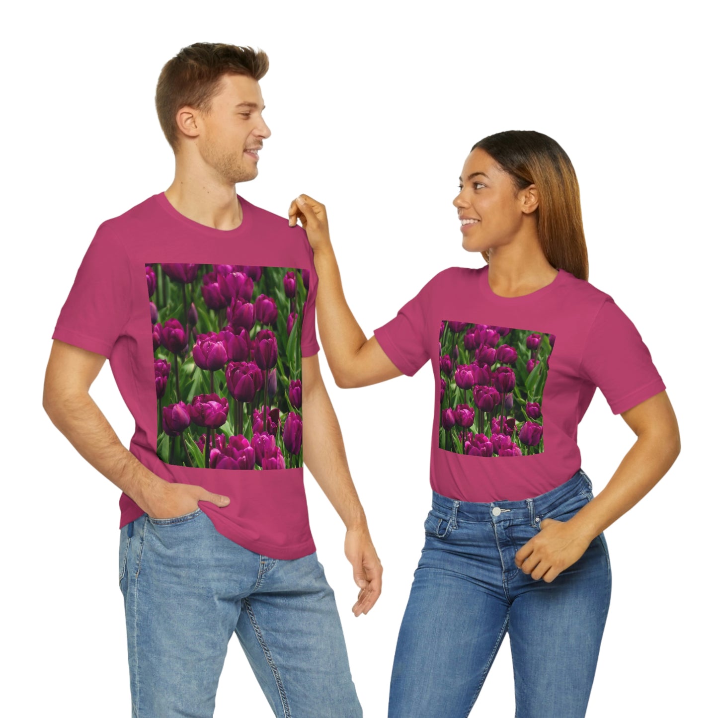 Flowers 20 Unisex Jersey Short Sleeve Tee